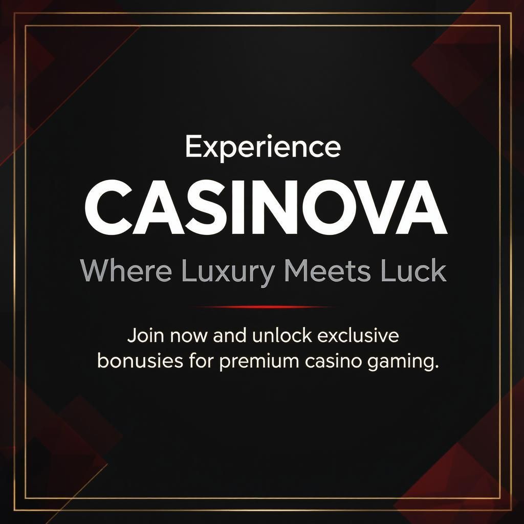 Casinova Welcome Bonus